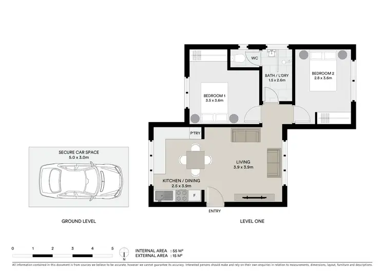 Floorplan of Homely apartment listing, 12/117 Albert Street, Seddon VIC 3011