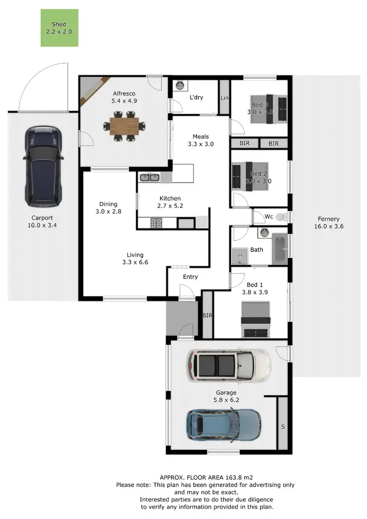 Floorplan of Homely house listing, 136 De Kerilleau Drive, Wodonga VIC 3690