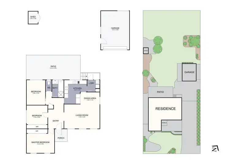 Floorplan of Homely house listing, 22 Auburn Road, Healesville VIC 3777