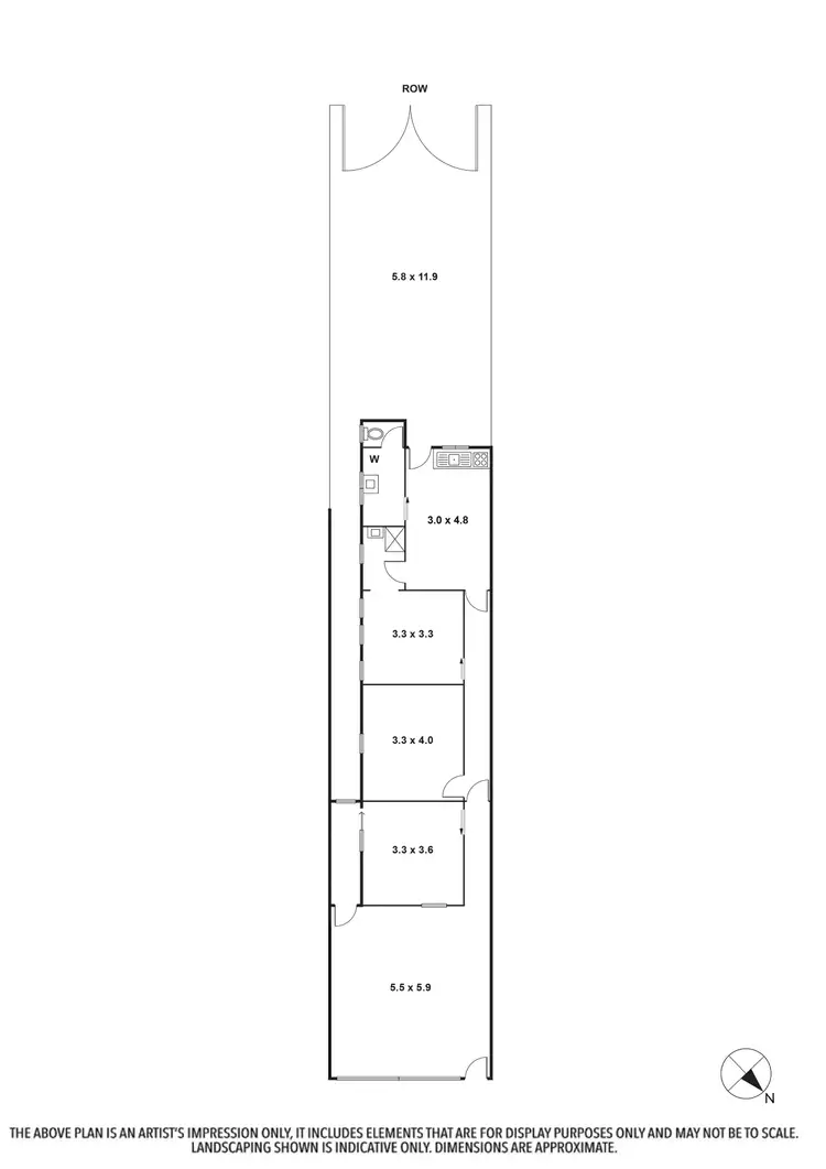 Floorplan of Homely house listing, 259 St Georges Road, Northcote VIC 3070