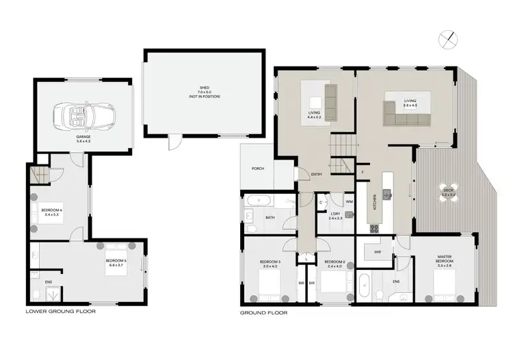 Floorplan of Homely house listing, 28 Richard Street, Bridport TAS 7262