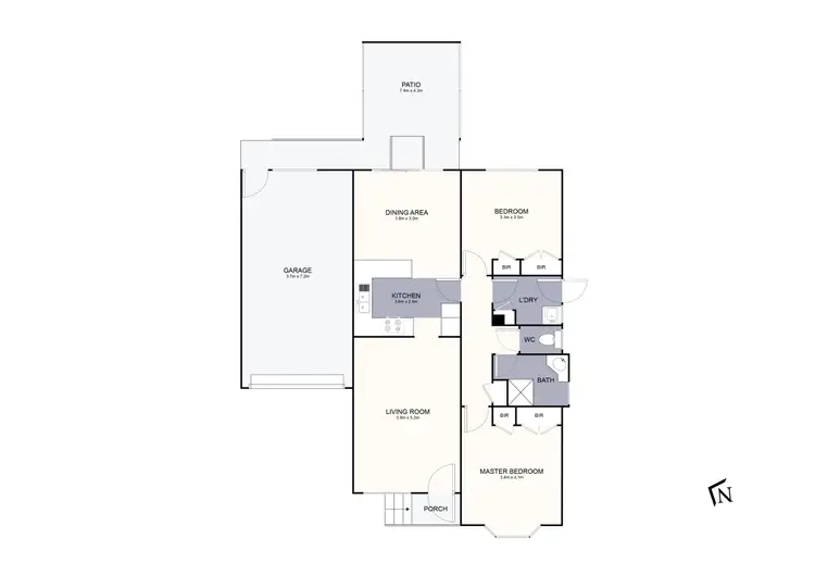 Floorplan of Homely unit listing, 6/90 Maroondah Highway, Healesville VIC 3777