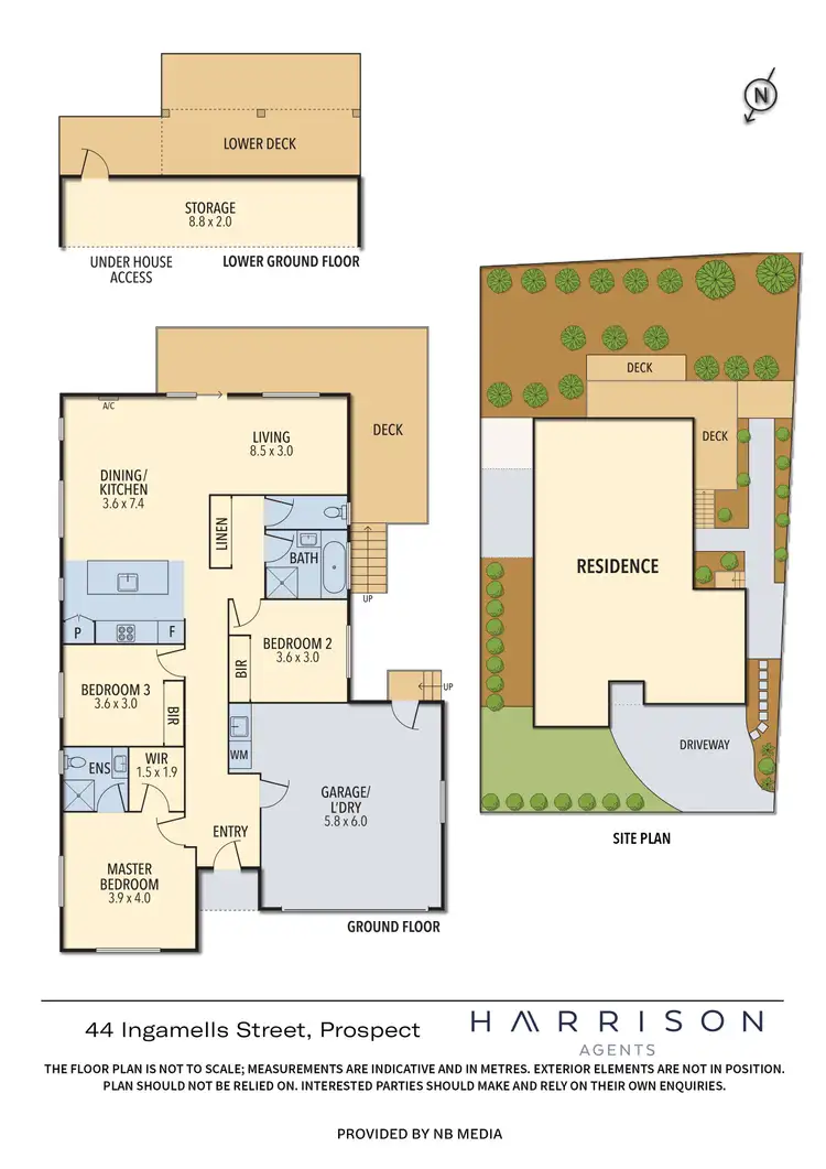 Floorplan of Homely house listing, 44 Ingamells Street, Prospect TAS 7250
