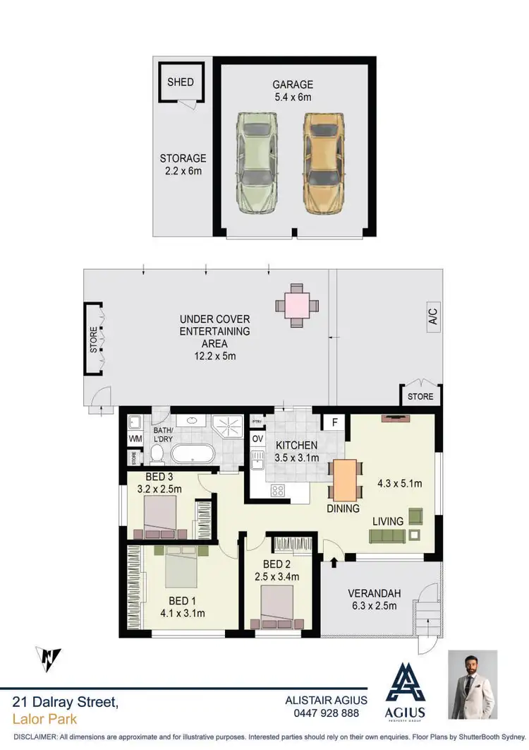 Floorplan of Homely house listing, 21 Dalray Street, Lalor Park NSW 2147