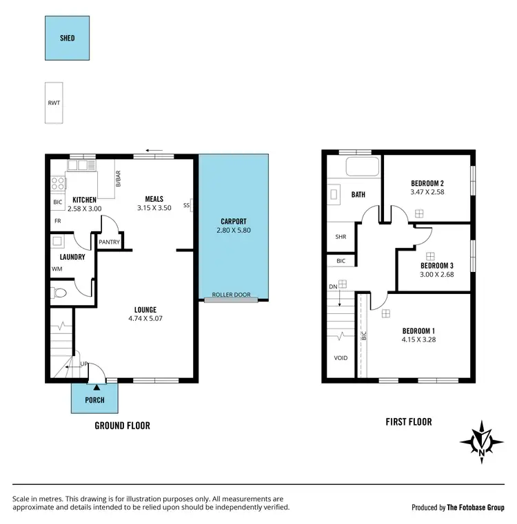 Floorplan of Homely unit listing, 5/46 Delaine Avenue, Edwardstown SA 5039
