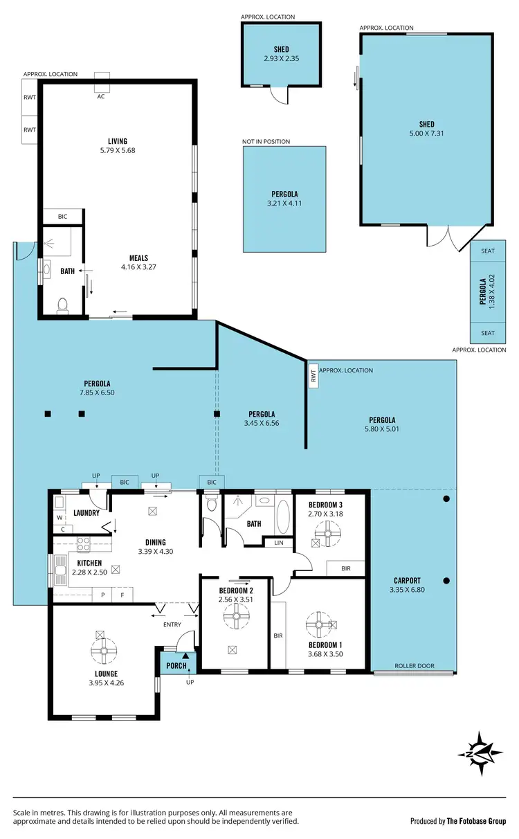 Floorplan of Homely house listing, 9 Lomond Crescent, Morphett Vale SA 5162