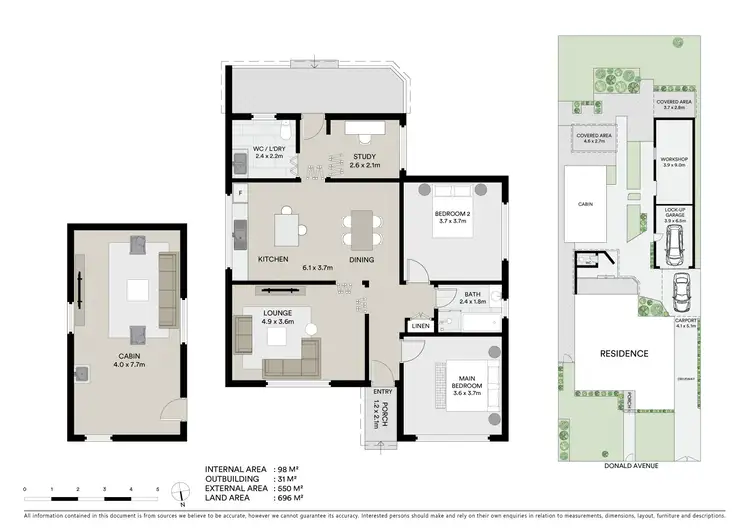 Floorplan of Homely house listing, 10 Donald Avenue, Umina Beach NSW 2257