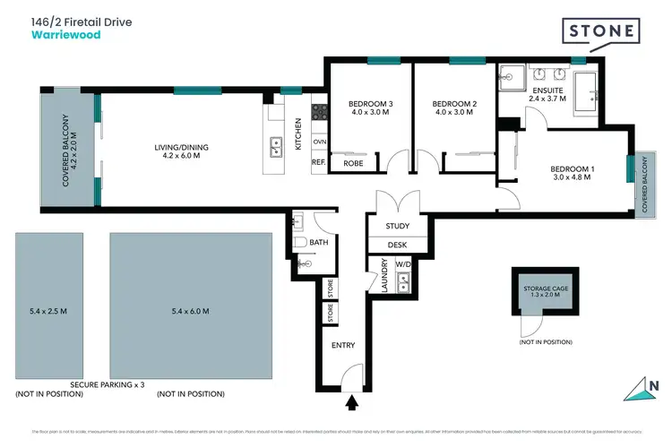 Floorplan of Homely unit listing, 146/2 Firetail Drive, Warriewood NSW 2102