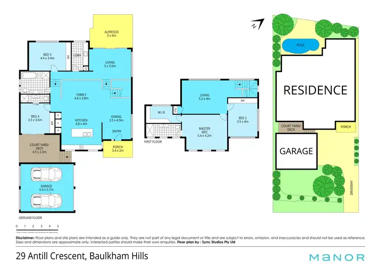 Floorplan of Homely house listing, 29 Antill Crescent, Baulkham Hills NSW 2153