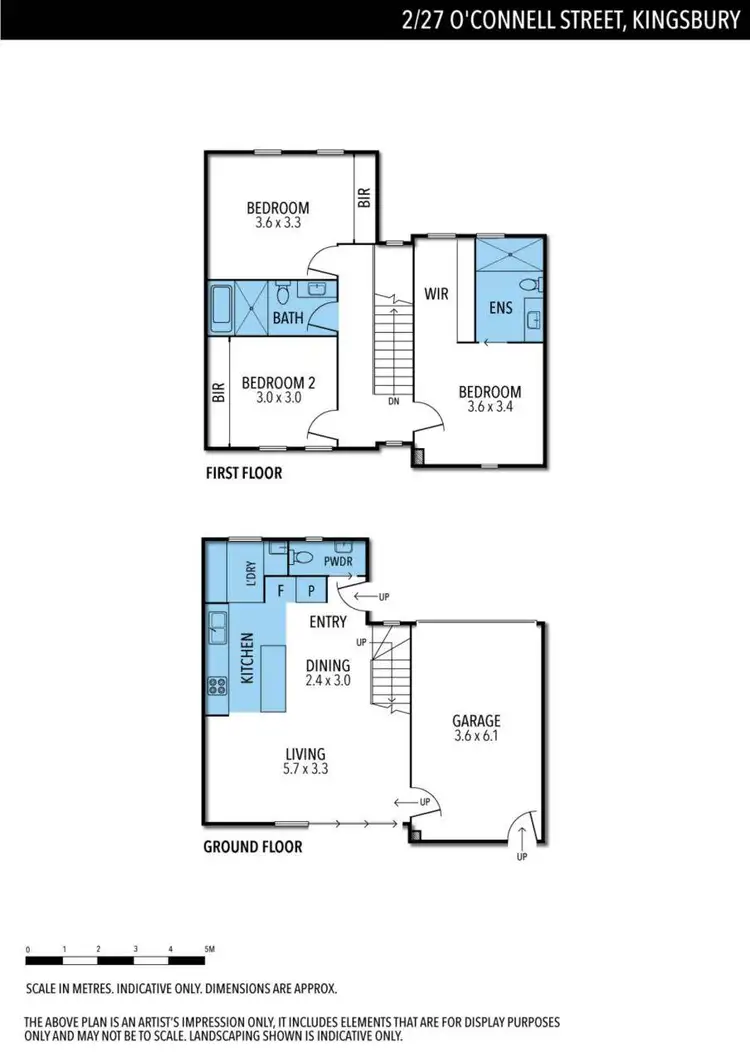 Floorplan of Homely townhouse listing, 4/27 O’connell Street, Kingsbury VIC 3083