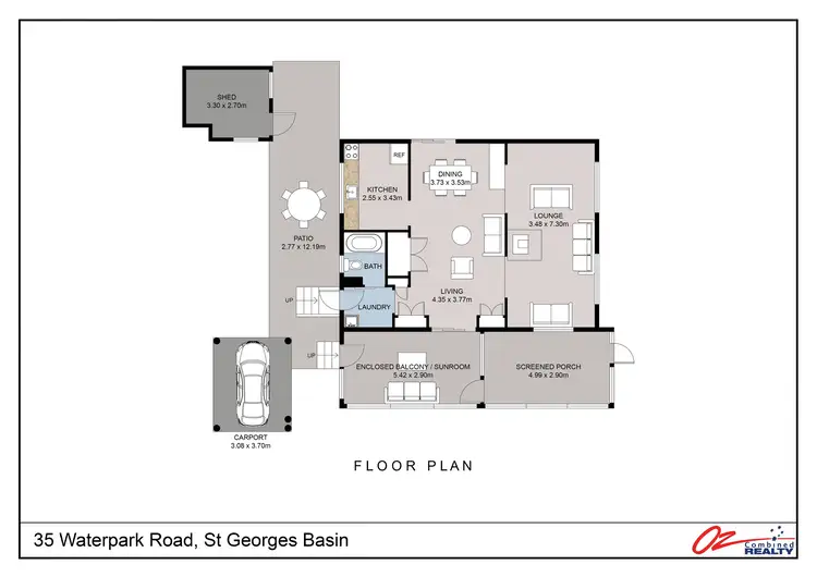 Floorplan of Homely house listing, 35 Waterpark Road, St Georges Basin NSW 2540