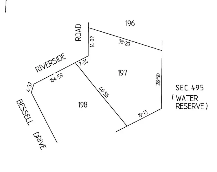 Floorplan of Homely land listing, 16 Riverside Road, Baudin Beach SA 5222