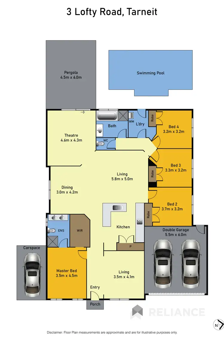 Floorplan of Homely house listing, 3 Lofty Road, Tarneit VIC 3029