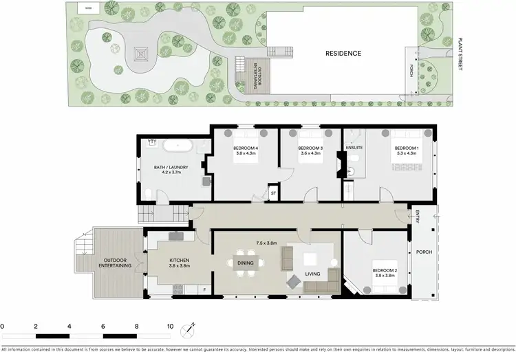 Floorplan of Homely house listing, 5 Plant Street, Carlton NSW 2218