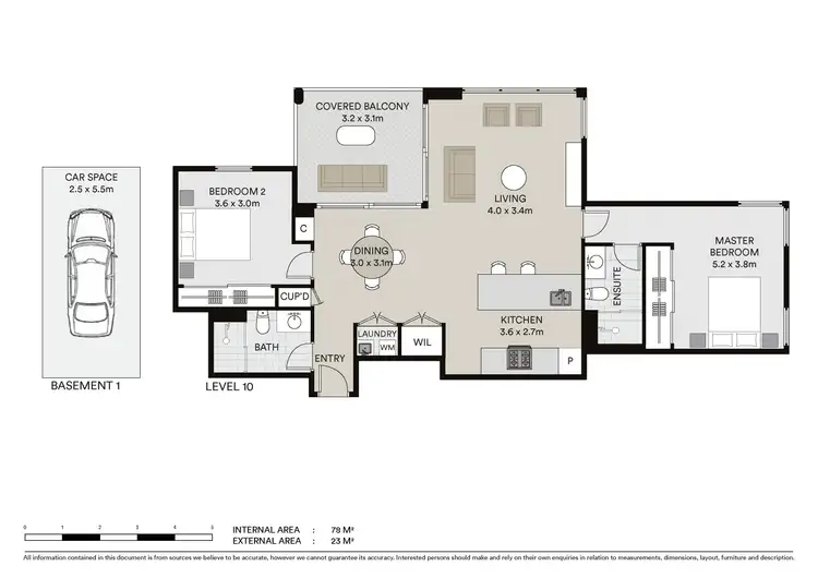 Floorplan of Homely unit listing, 1005/1267-1269 Gold Coast Highway, Palm Beach QLD 4221