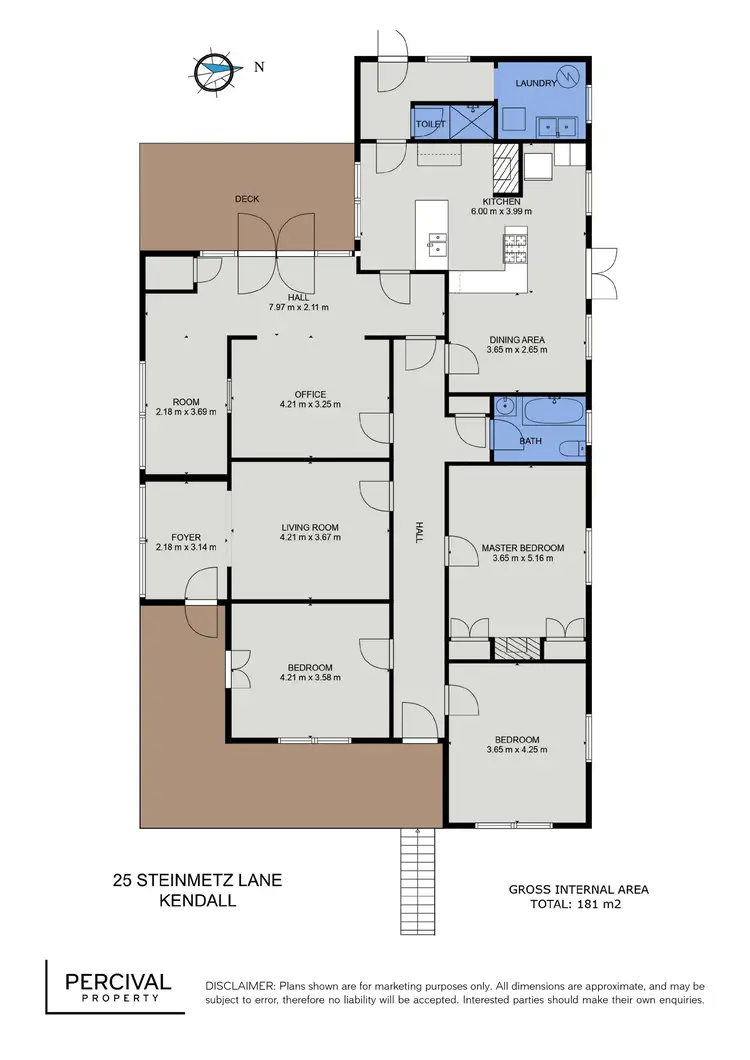 Floorplan of Homely house listing, 25 Steinmetz Lane, Kendall NSW 2439