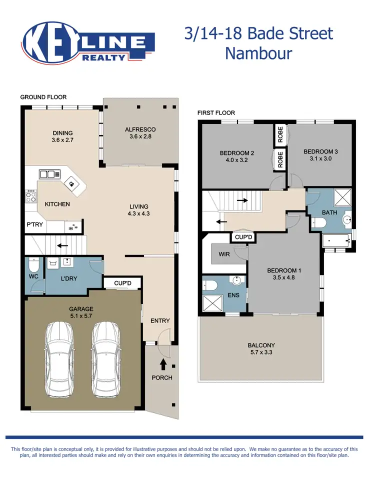 Floorplan of Homely unit listing, 3/14-18 Bade Street, Nambour QLD 4560