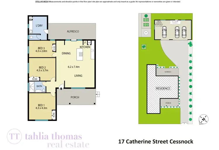 Floorplan of Homely house listing, 17 Catherine Street, Cessnock NSW 2325