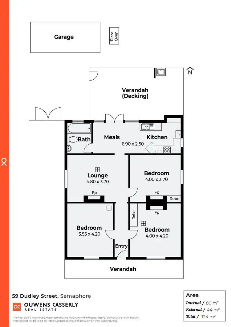 Floorplan of Homely house listing, 59 Dudley Street, Semaphore SA 5019