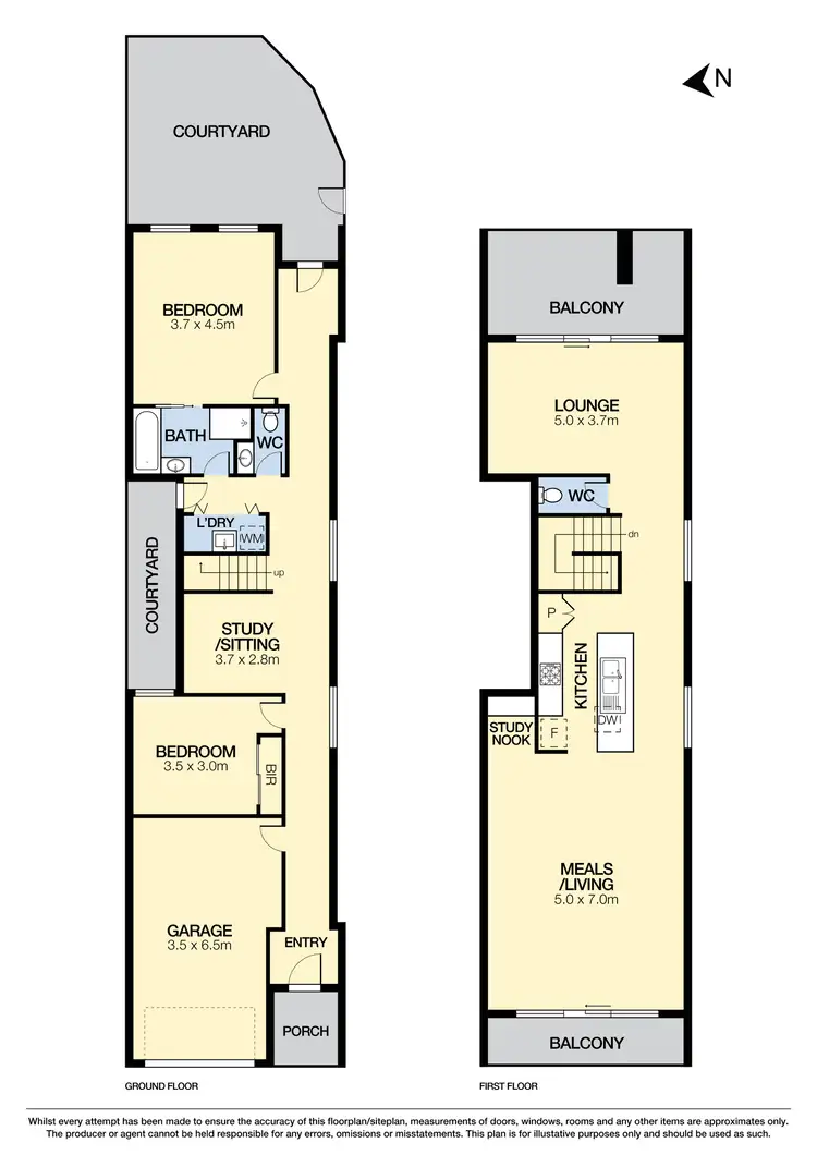 Floorplan of Homely house listing, 1/26 Clairview Road, Deer Park VIC 3023