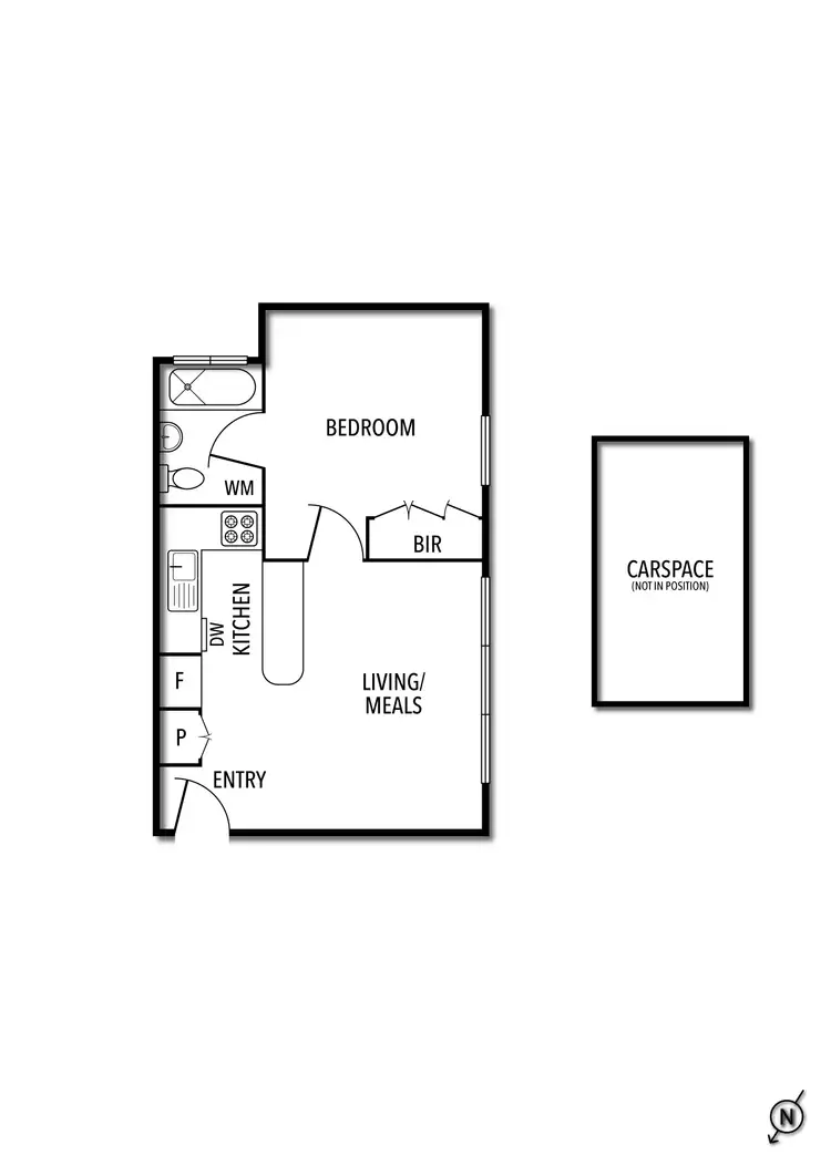 Floorplan of Homely apartment listing, 8/83 Mathoura Road, Toorak VIC 3142