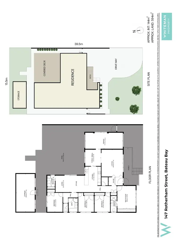 Floorplan of Homely house listing, 147 Rotherham Street, Bateau Bay NSW 2261