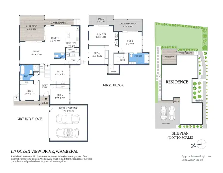Floorplan of Homely house listing, 117 Ocean View Drive, Wamberal NSW 2260