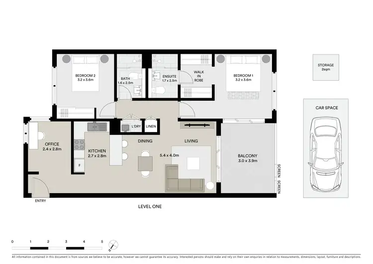 Floorplan of Homely apartment listing, 104/45 Andover Street, Carlton NSW 2218