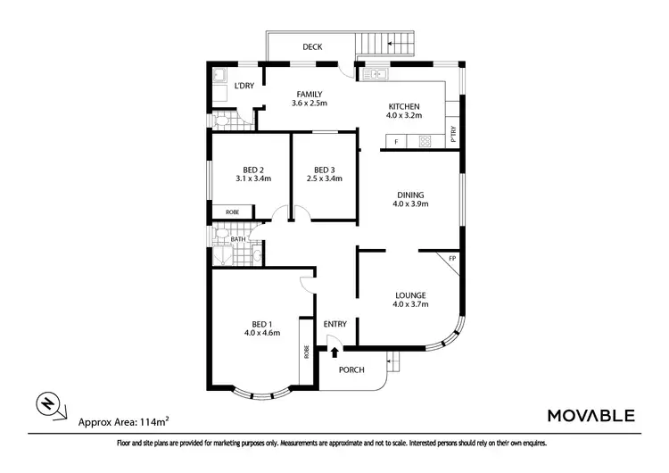 Floorplan of Homely house listing, 1A Cameron Street, Jesmond NSW 2299
