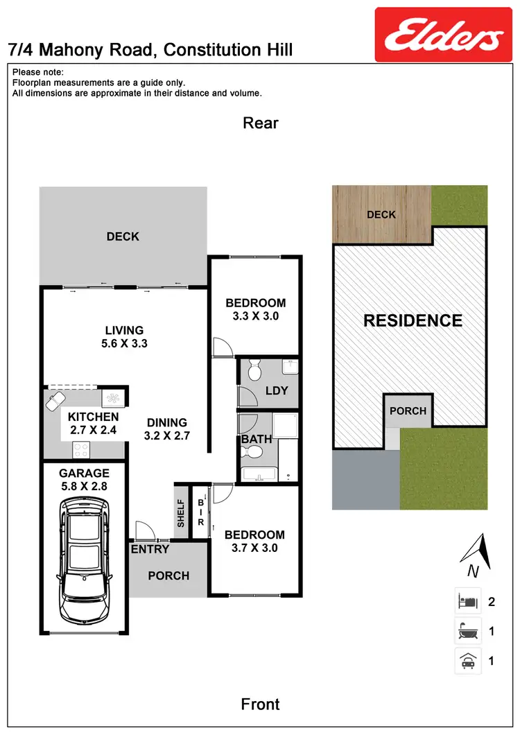 Floorplan of Homely villa listing, 7/4 Mahony Road, Constitution Hill NSW 2145