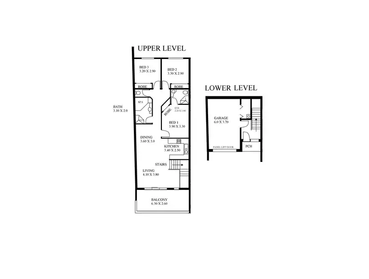 Floorplan of Homely house listing, 1/1 Eyre Street, Port Lincoln SA 5606