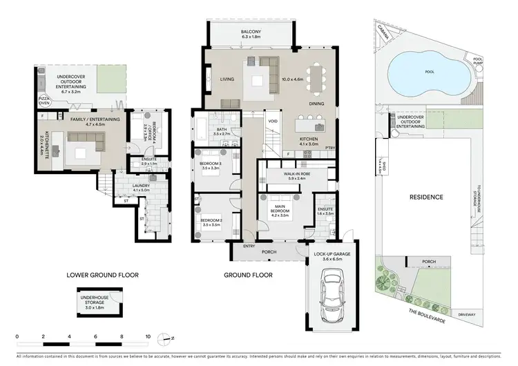 Floorplan of Homely house listing, 5 The Boulevarde, Sans Souci NSW 2219