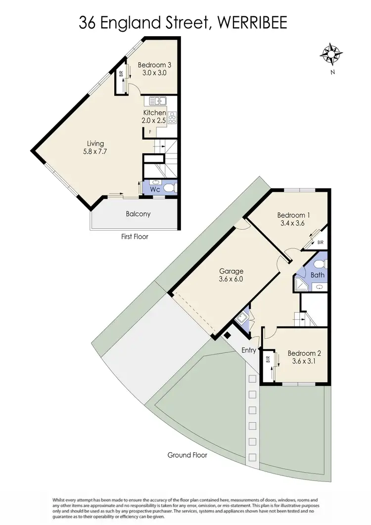Floorplan of Homely house listing, 36 England Street, Werribee VIC 3030