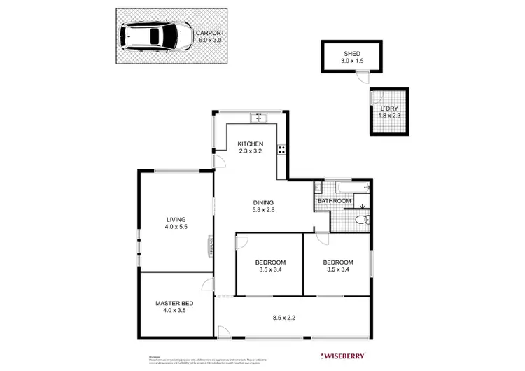 Floorplan of Homely house listing, 19 Nichols Avenue, Gorokan NSW 2263