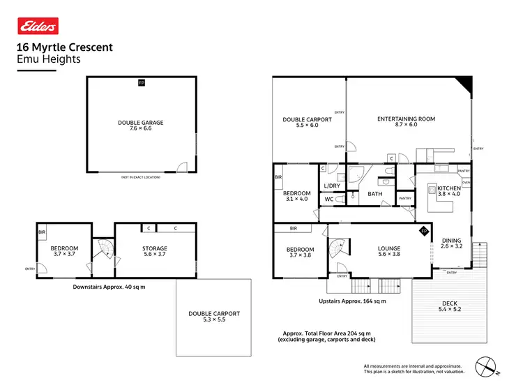 Floorplan of Homely house listing, 16 Myrtle Crescent, Emu Heights TAS 7320
