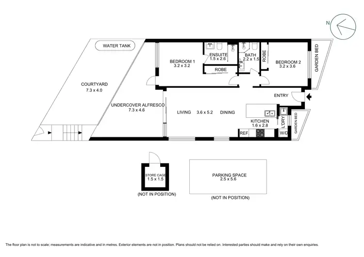 Floorplan of Homely apartment listing, 5/507-511 Liverpool Road, Strathfield NSW 2135