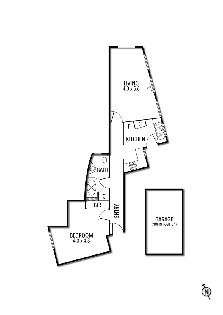 Floorplan of Homely apartment listing, 10/2 Jessamine Avenue, Prahran VIC 3181
