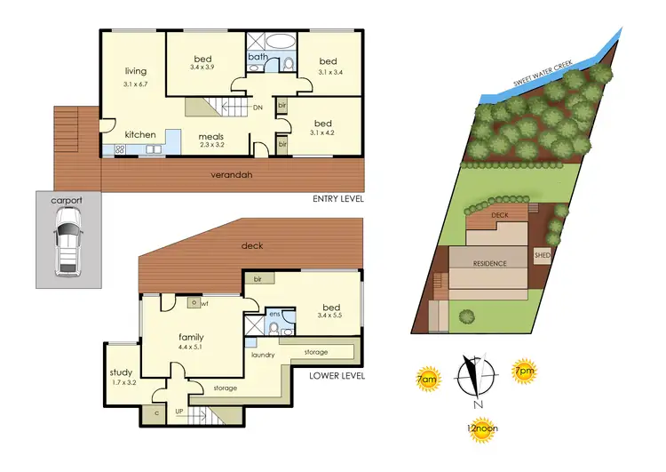 Floorplan of Homely house listing, 24 Pastoral Street, Frankston South VIC 3199