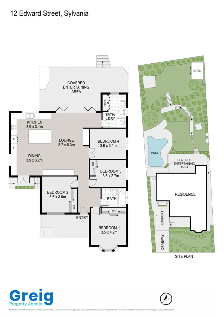 Floorplan of Homely house listing, 12 Edward Street, Sylvania NSW 2224