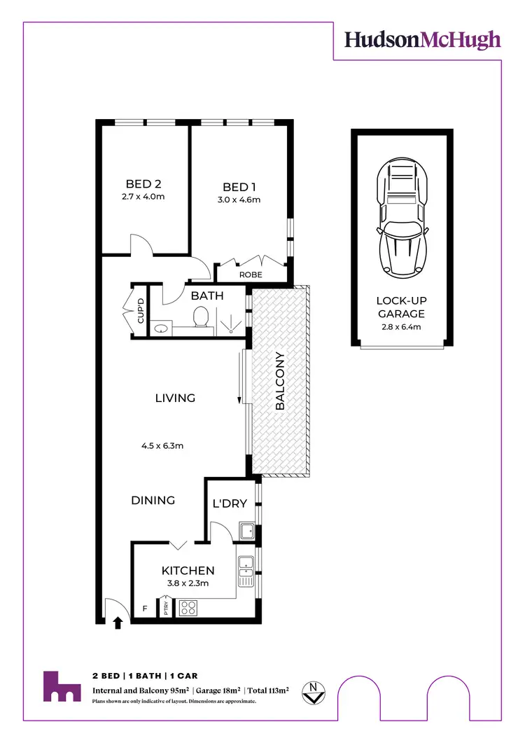 Floorplan of Homely apartment listing, 24/147 Smith Street, Summer Hill NSW 2130