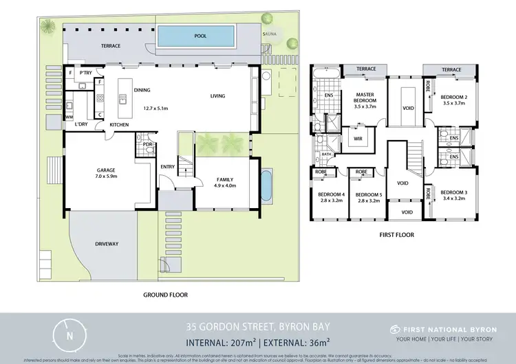 Floorplan of Homely house listing, 35 Gordon Street, Byron Bay NSW 2481