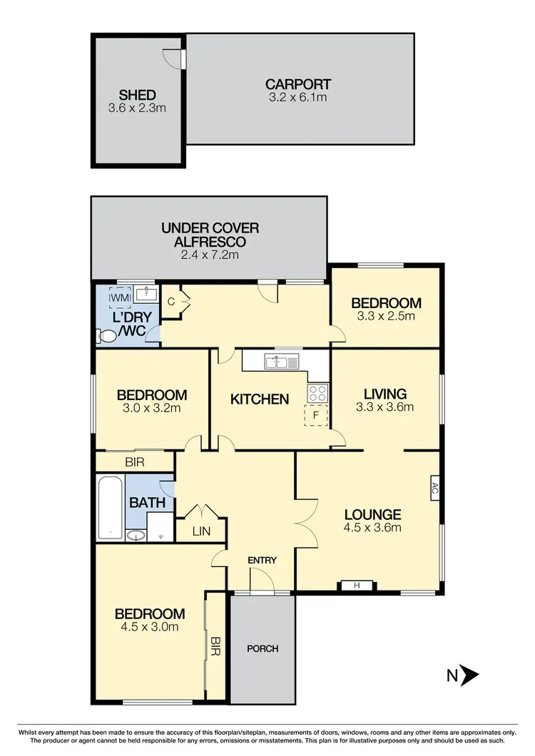 Floorplan of Homely house listing, 63 Station Road, Deer Park VIC 3023