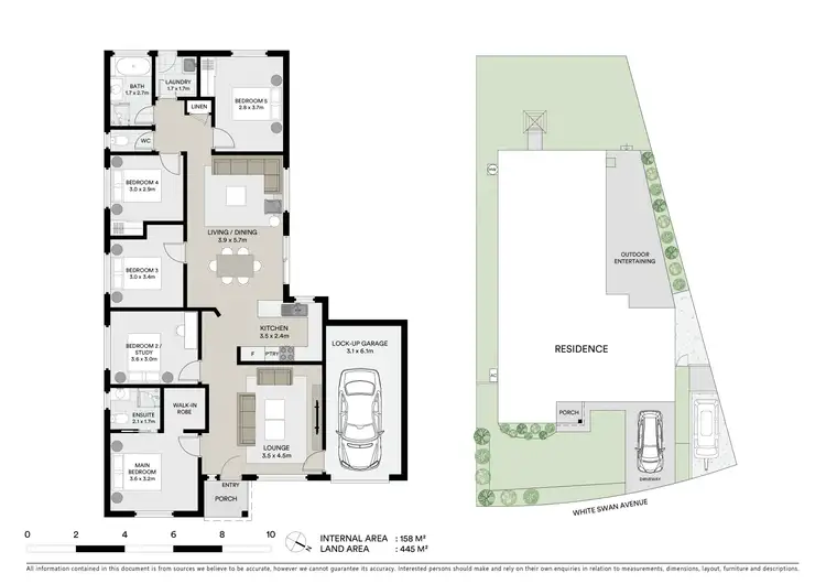 Floorplan of Homely house listing, 39 White Swan Avenue, Blue Haven NSW 2262