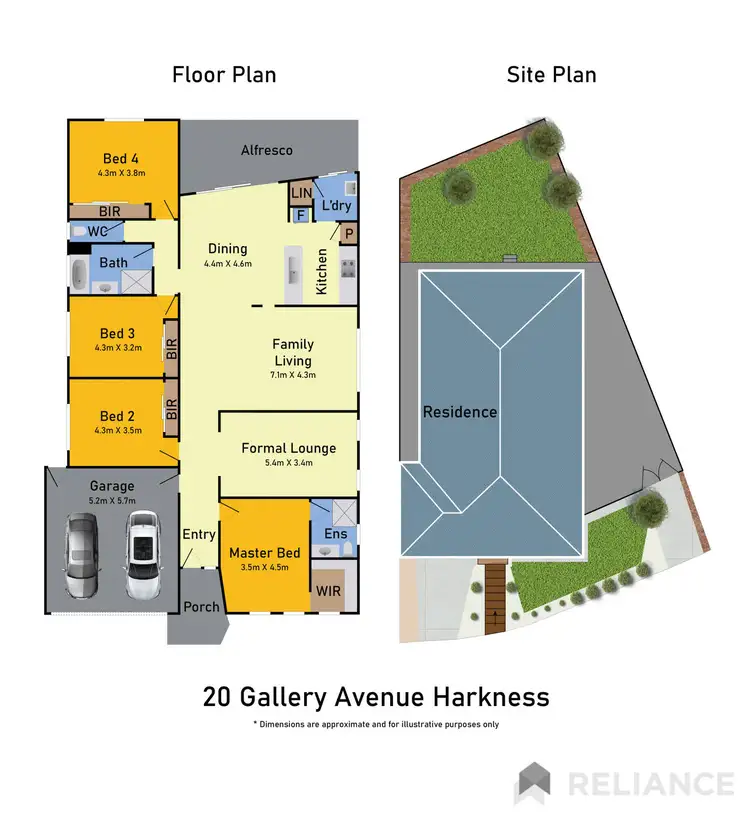 Floorplan of Homely house listing, 20 Gallery Avenue, Melton West VIC 3337