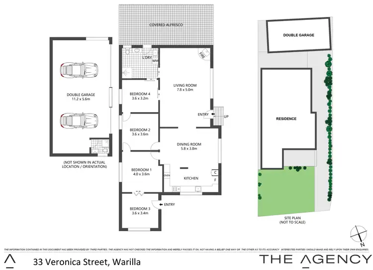 Floorplan of Homely house listing, 33 Veronica Street, Warilla NSW 2528