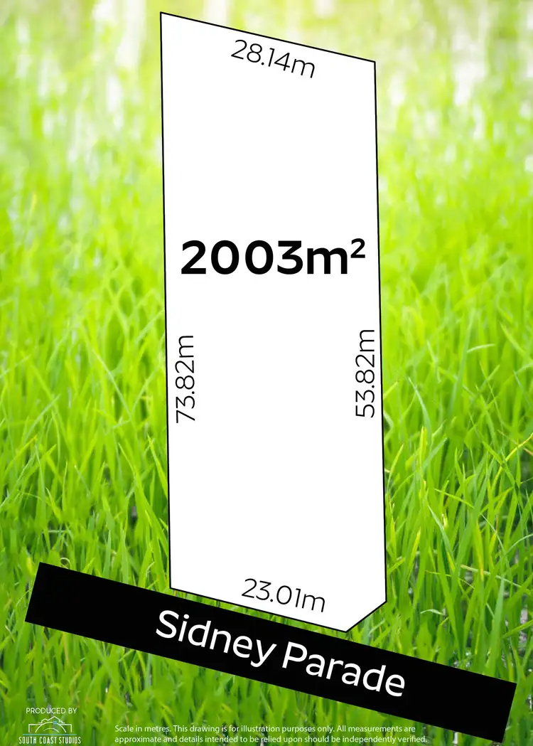 Floorplan of Homely land listing, 5 Sidney Parade, Hindmarsh Island SA 5214