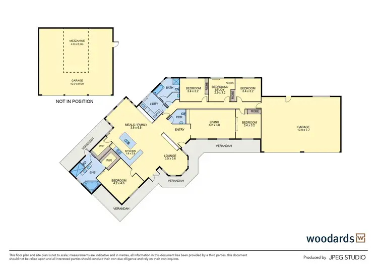 Floorplan of Homely house listing, 74 Joseph Avenue, New Gisborne VIC 3438