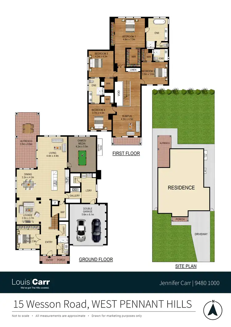 Floorplan of Homely house listing, 15 Wesson Road, West Pennant Hills NSW 2125