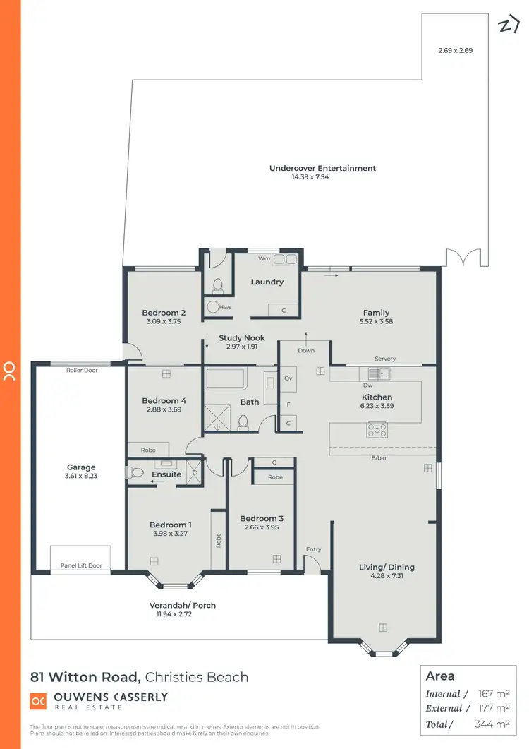 Floorplan of Homely house listing, 81 Witton Road, Christies Beach SA 5165