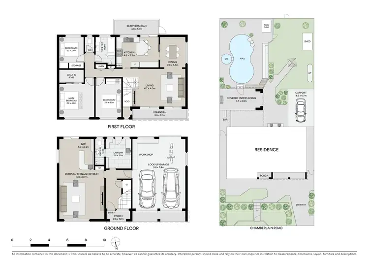 Floorplan of Homely house listing, 12 Chamberlain Road, Wyoming NSW 2250